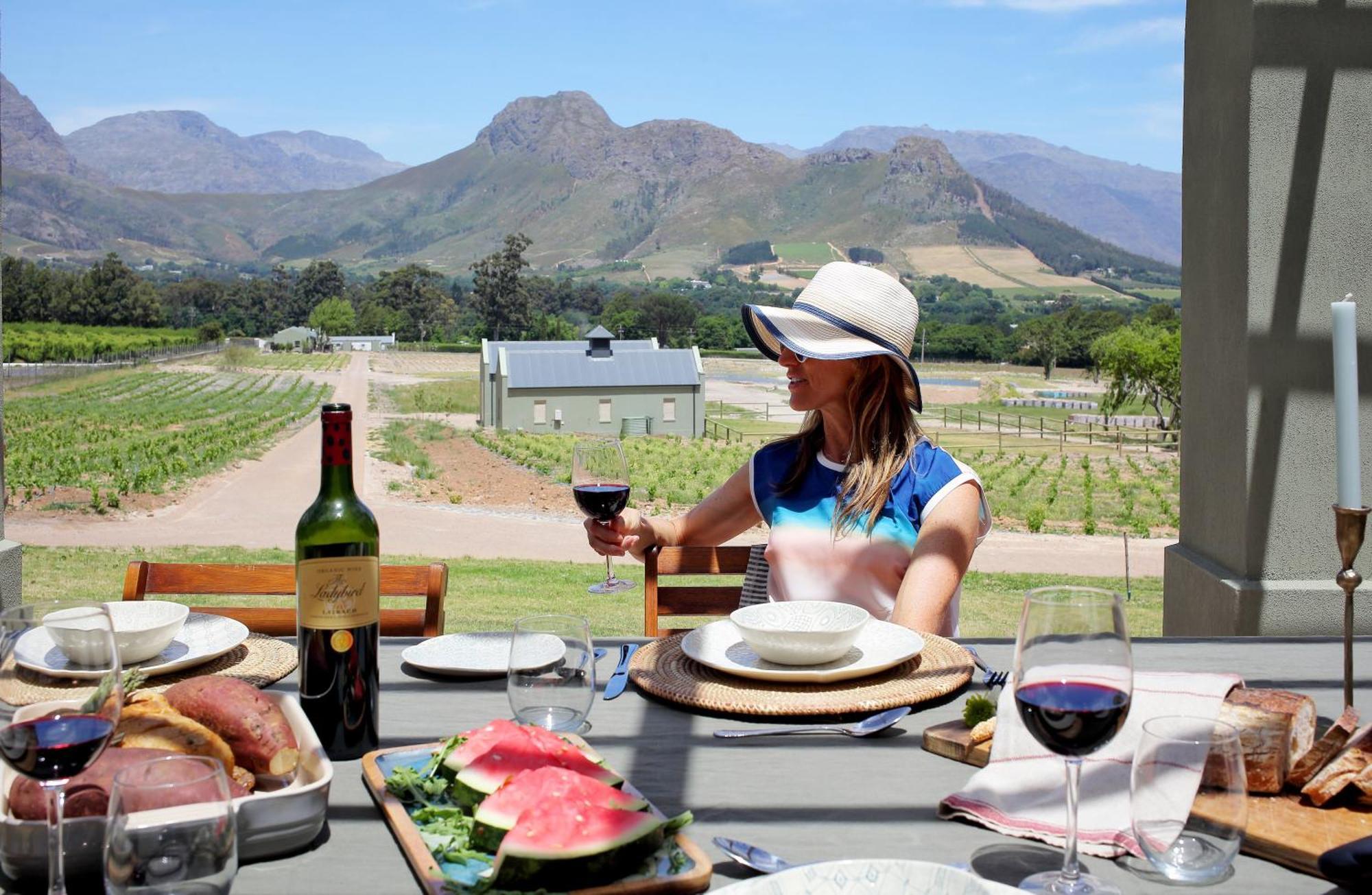 Jardin De La Ferme Villa Franschhoek Eksteriør bilde